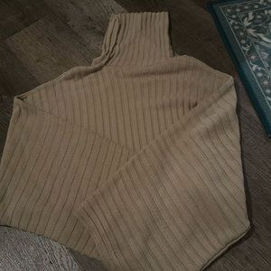 Turtle neck sweater worn a couple of times slight staining on sleeve